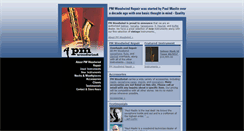Desktop Screenshot of pmwoodwind.com
